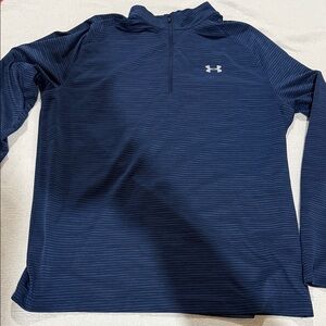 Under Armour Blue Quarter-Zip Top